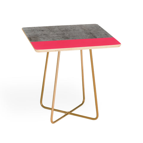 Emanuela Carratoni Concrete with Fashion Pink Side Table