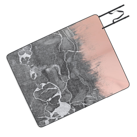 Emanuela Carratoni Crayon Marble with Pink Picnic Blanket