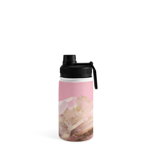 Emanuela Carratoni Crystals on Blush Water Bottle