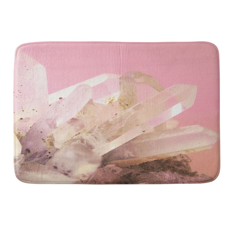 Emanuela Carratoni Crystals on Blush Memory Foam Bath Mat