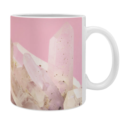 Emanuela Carratoni Crystals on Blush Coffee Mug