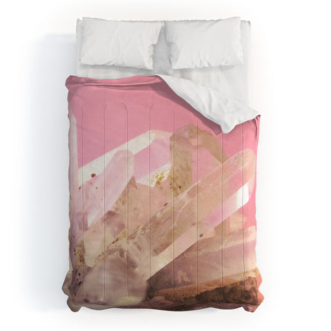 Emanuela Carratoni Crystals on Blush Comforter