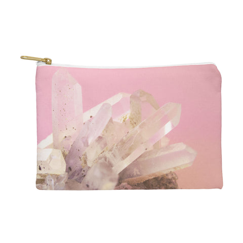 Emanuela Carratoni Crystals on Blush Pouch