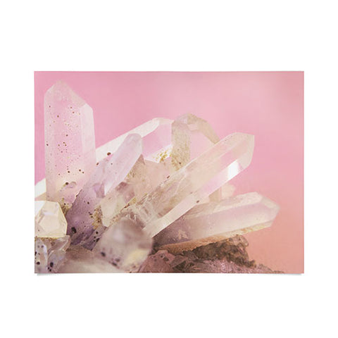 Emanuela Carratoni Crystals on Blush Poster