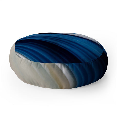 Emanuela Carratoni Deep Blue Agate Floor Pillow Round