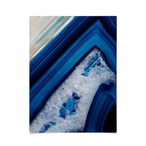 Emanuela Carratoni Deep Blue Agate Poster