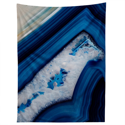 Emanuela Carratoni Deep Blue Agate Tapestry