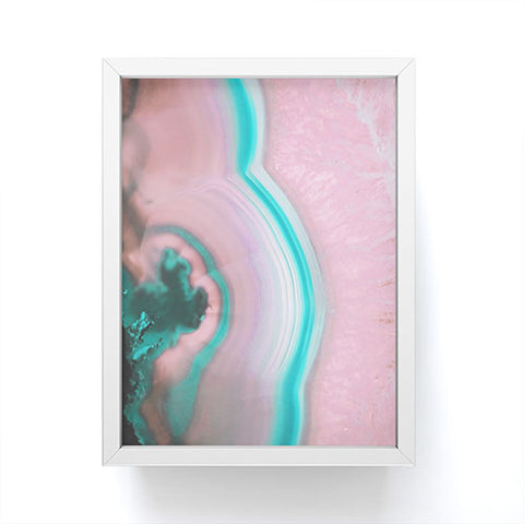 Emanuela Carratoni Delicate Agate Framed Mini Art Print