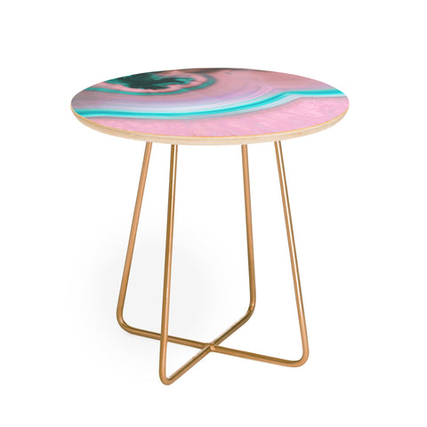 Emanuela Carratoni Delicate Agate Round Side Table