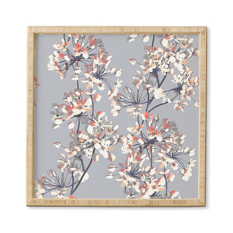 Emanuela Carratoni Delicate Floral Pattern Framed Wall Art