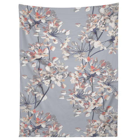 Emanuela Carratoni Delicate Floral Pattern Tapestry