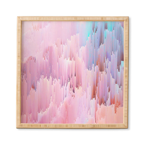 Emanuela Carratoni Delicate Glitches Framed Wall Art