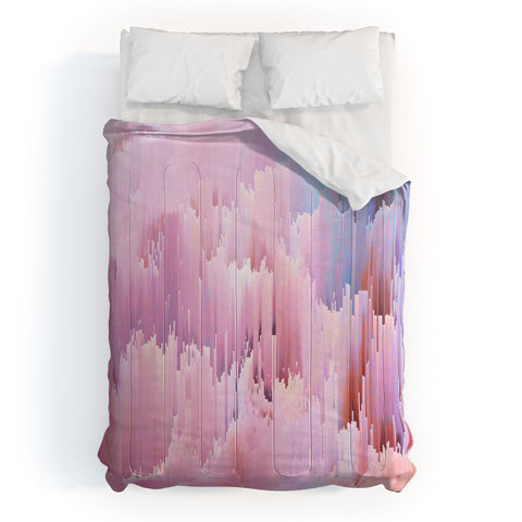 Emanuela Carratoni Delicate Glitches Comforter
