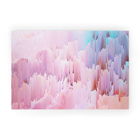 Emanuela Carratoni Delicate Glitches Welcome Mat