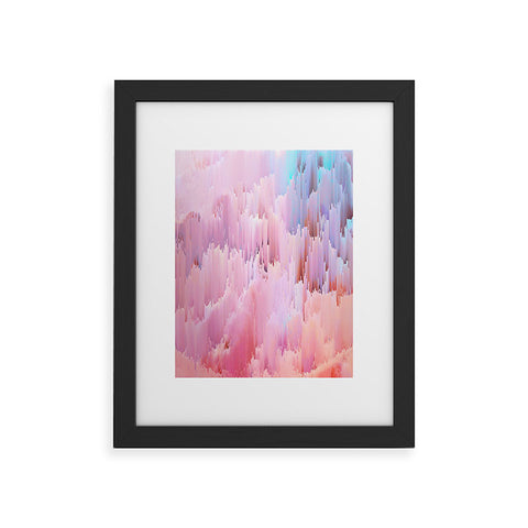 Emanuela Carratoni Delicate Glitches Framed Art Print