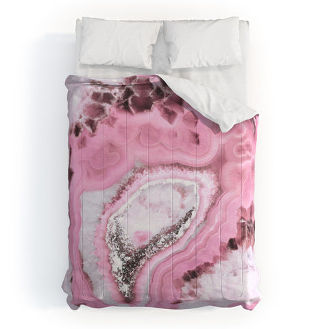 Emanuela Carratoni Delicate Pink Agate Comforter