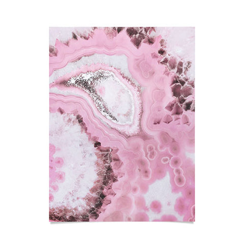 Emanuela Carratoni Delicate Pink Agate Poster