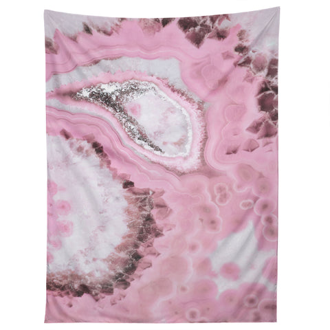 Emanuela Carratoni Delicate Pink Agate Tapestry