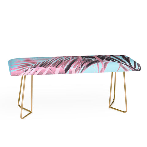 Emanuela Carratoni Delicate Pink Palms Bench