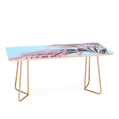 Emanuela Carratoni Delicate Pink Palms Coffee Table
