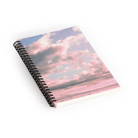 Emanuela Carratoni Delicate Sky Spiral Notebook