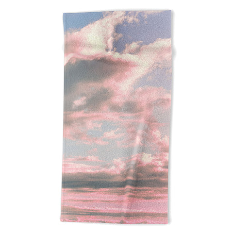 Emanuela Carratoni Delicate Sky Beach Towel