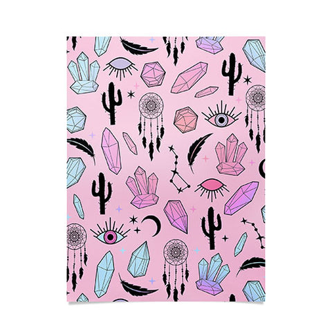 Emanuela Carratoni Desert Crystals Theme Poster