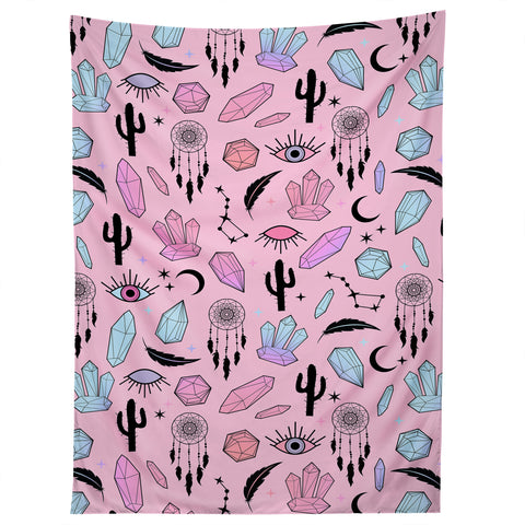 Emanuela Carratoni Desert Crystals Theme Tapestry