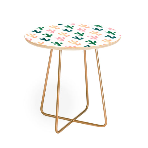 Emanuela Carratoni Desert Pattern Round Side Table