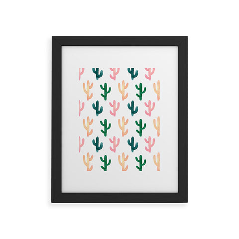Emanuela Carratoni Desert Pattern Framed Art Print