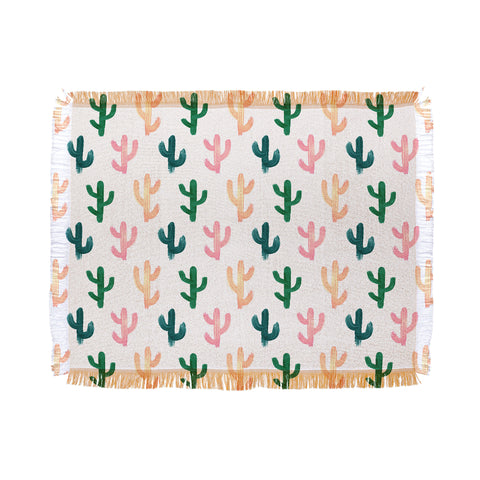 Emanuela Carratoni Desert Pattern Throw Blanket