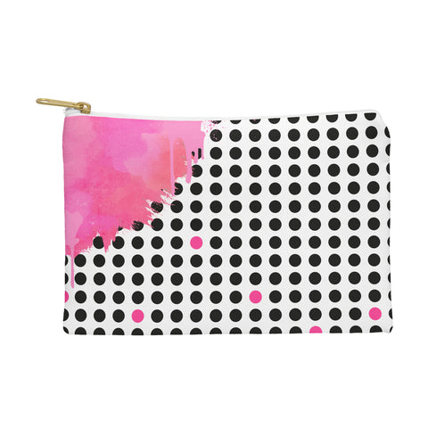Emanuela Carratoni Dripped Polka Dots Pouch