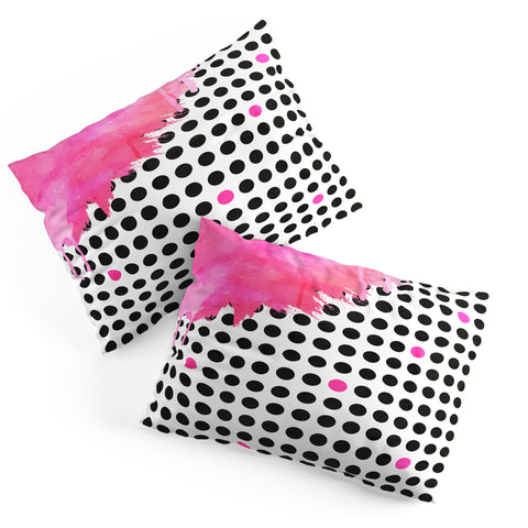 Emanuela Carratoni Dripped Polka Dots Pillow Shams