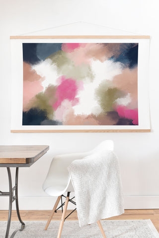 Emanuela Carratoni Earth Tones Art Print And Hanger