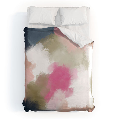 Emanuela Carratoni Earth Tones Duvet Cover