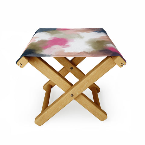 Emanuela Carratoni Earth Tones Folding Stool
