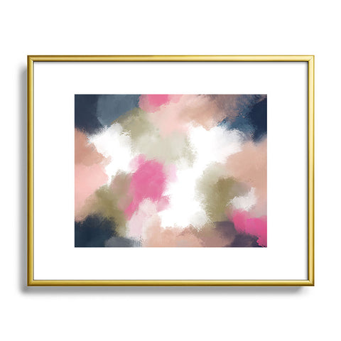 Emanuela Carratoni Earth Tones Metal Framed Art Print