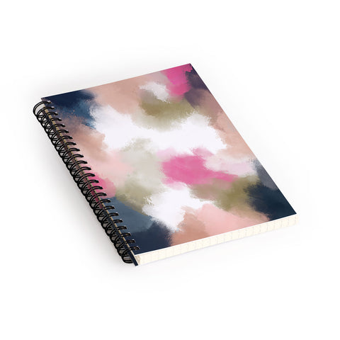 Emanuela Carratoni Earth Tones Spiral Notebook