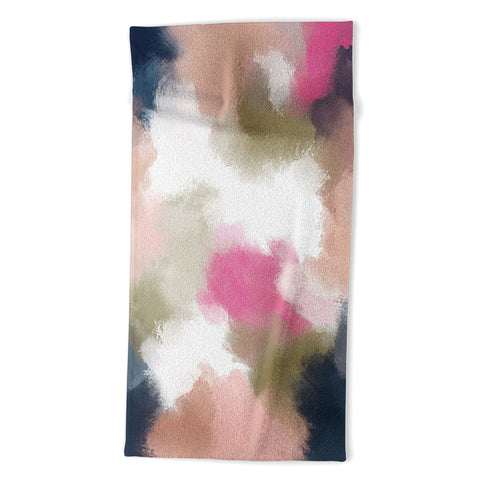 Emanuela Carratoni Earth Tones Beach Towel