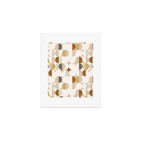 Emanuela Carratoni Earthnware Geometry Art Print