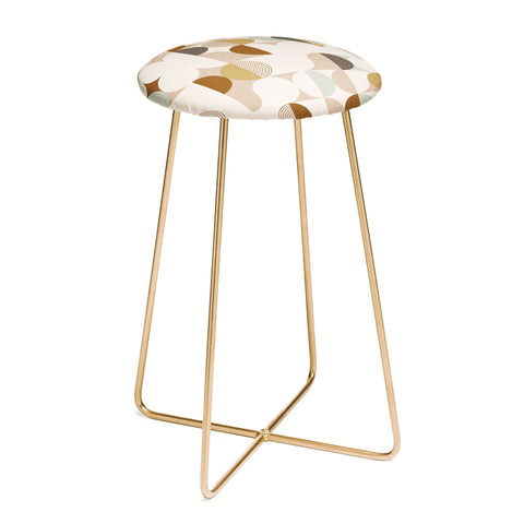 Emanuela Carratoni Earthnware Geometry Counter Stool