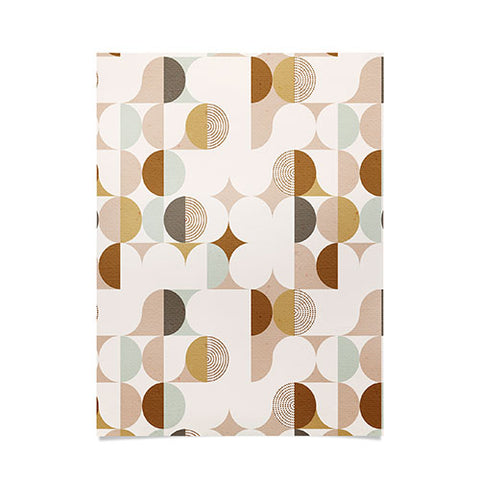 Emanuela Carratoni Earthnware Geometry Poster