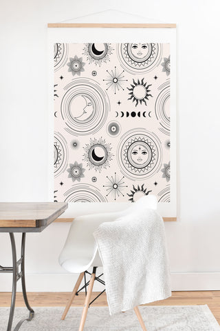 Emanuela Carratoni Esoteric Universe Art Print And Hanger