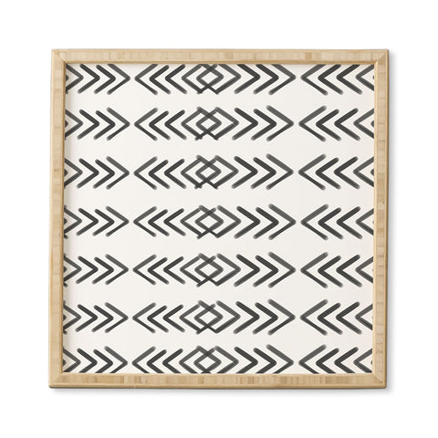Emanuela Carratoni Ethnic Painted Pattern Framed Wall Art