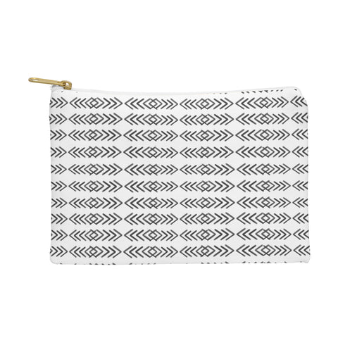 Emanuela Carratoni Ethnic Painted Pattern Pouch