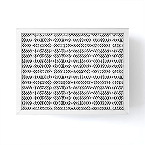 Emanuela Carratoni Ethnic Painted Pattern Framed Mini Art Print