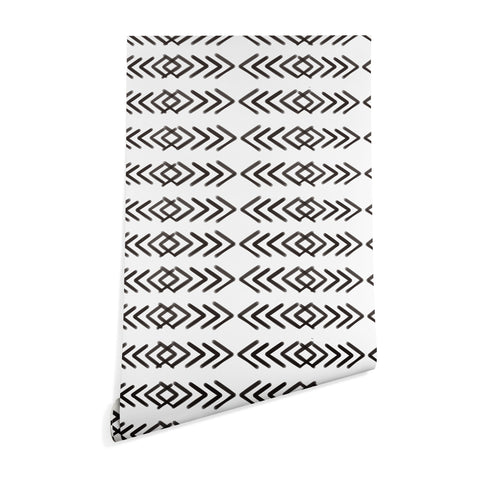 Emanuela Carratoni Ethnic Painted Pattern Wallpaper