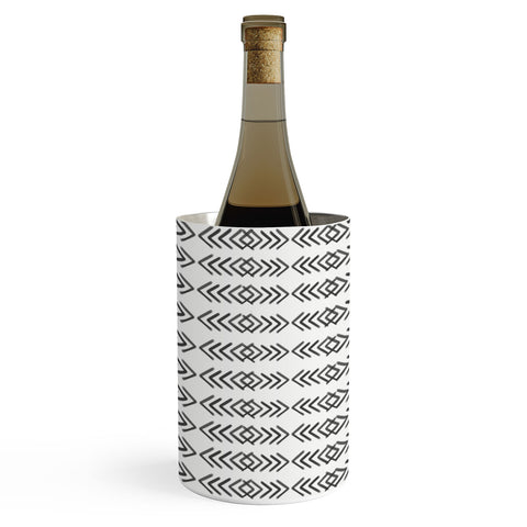 Emanuela Carratoni Ethnic Painted Pattern Wine Chiller