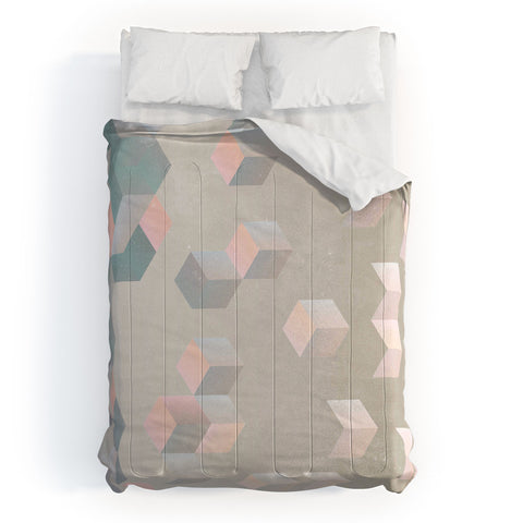 Emanuela Carratoni Exagonal Geometry Comforter