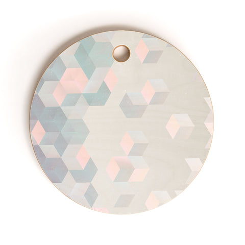 Emanuela Carratoni Exagonal Geometry Cutting Board Round